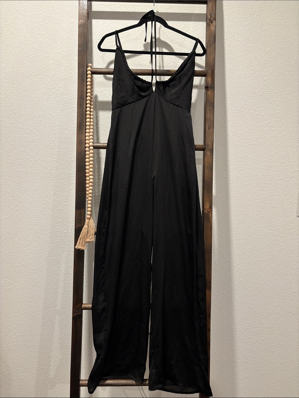 wild fable Black Halter Jumpsuit
